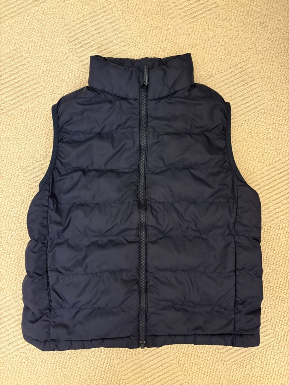 Uniqlo navy kids zip vest size 9-10